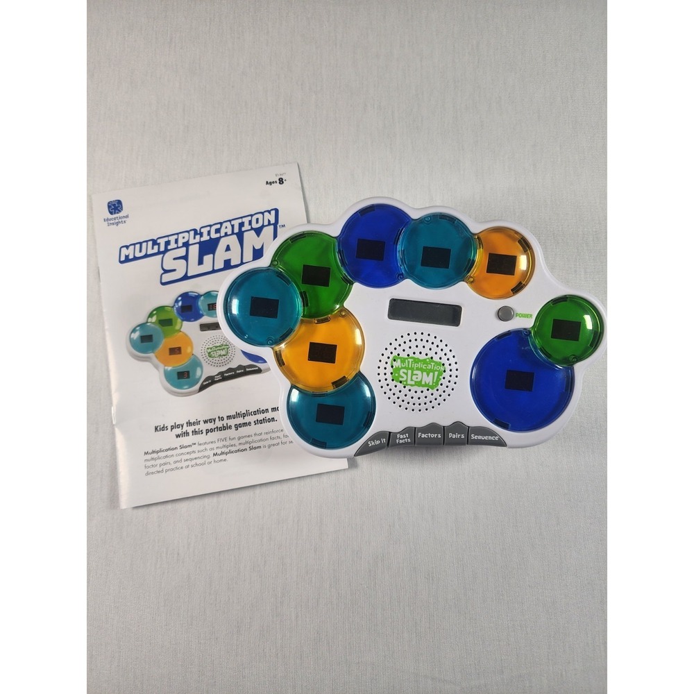 Educational Insights Multiplication Slam Interactive‎ Electronic Math Game Tutor